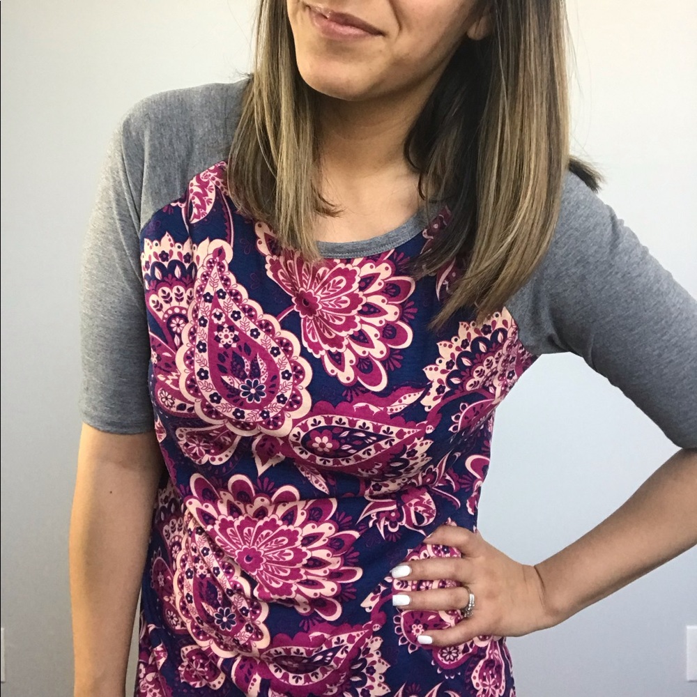 PAISLEY PINK LULAROE JULIA DRESS
